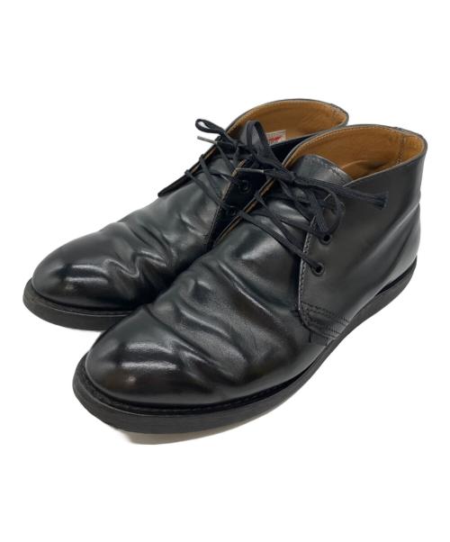 RED WING（レッドウィング）RED WING (レッドウィング) POSTMAN CHUKKA ブラック サイズ:27.5の古着・服飾アイテム