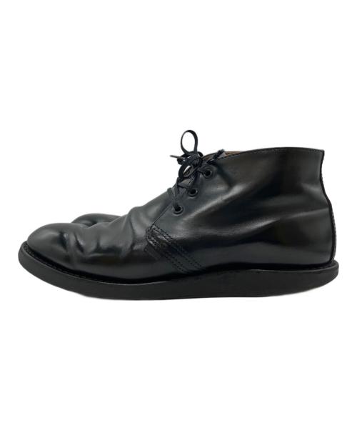 RED WING（レッドウィング）RED WING (レッドウィング) POSTMAN CHUKKA ブラック サイズ:27.5の古着・服飾アイテム