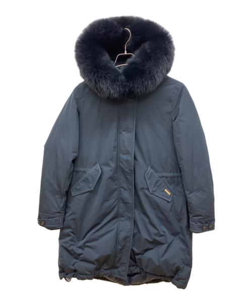 WOOLRICH（ウールリッチ）WOOLRICH (ウールリッチ) Keystone Parkaダウンコート ネイビー サイズ:Ｓの古着・服飾アイテム