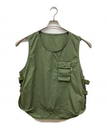 Boot-Leg×SSZ×BEAMS（ブートレッグ×エスエスズィー×ビームス）の古着「2way VEST bag」｜カーキ
