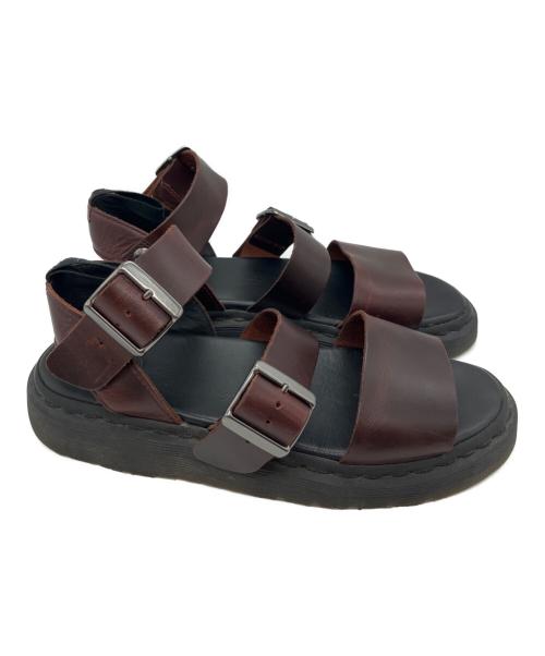 Dr.Martens（ドクターマーチン）Dr.Martens (ドクターマーチン) GRYPHON STRAP SANDAL ブラウン サイズ:UK7の古着・服飾アイテム