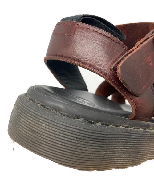 Dr.Martens（ドクターマーチン）Dr.Martens (ドクターマーチン) GRYPHON STRAP SANDAL ブラウン サイズ:UK7の古着・服飾アイテム