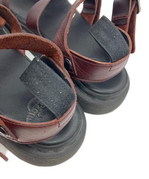 Dr.Martens（ドクターマーチン）Dr.Martens (ドクターマーチン) GRYPHON STRAP SANDAL ブラウン サイズ:UK7の古着・服飾アイテム