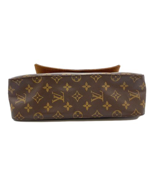 LOUIS VUITTON（ルイ ヴィトン）LOUIS VUITTON (ルイ ヴィトン) モノグラム・ミニ・ルーピング　ハンドバッグ ブラウンの古着・服飾アイテム