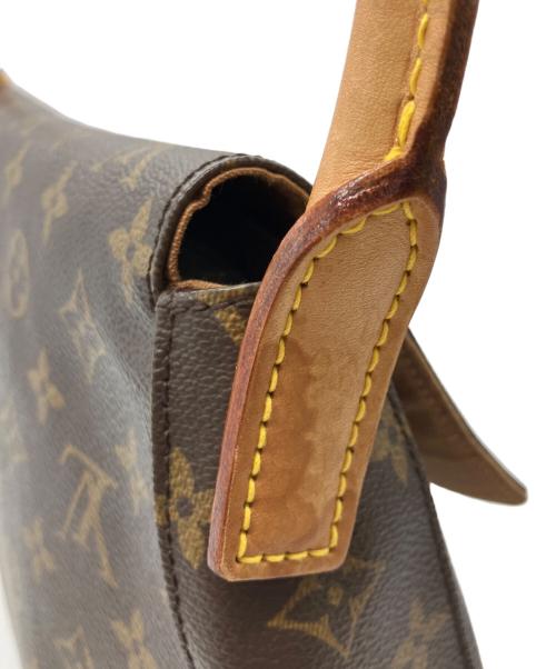 LOUIS VUITTON（ルイ ヴィトン）LOUIS VUITTON (ルイ ヴィトン) モノグラム・ミニ・ルーピング　ハンドバッグ ブラウンの古着・服飾アイテム