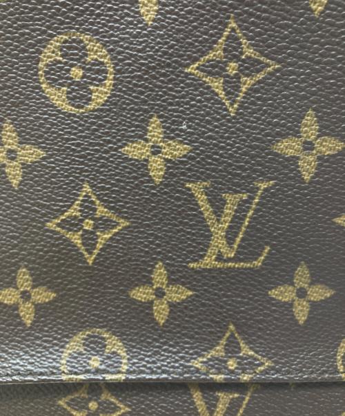 LOUIS VUITTON（ルイ ヴィトン）LOUIS VUITTON (ルイ ヴィトン) モノグラム・ミニ・ルーピング　ハンドバッグ ブラウンの古着・服飾アイテム