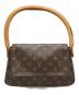 LOUIS VUITTON（ルイ ヴィトン）の古着「モノグラム・ミニ・ルーピング　ハンドバッグ」｜ブラウン