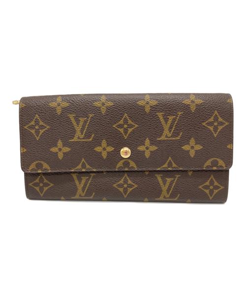 LOUIS VUITTON（ルイ ヴィトン）LOUIS VUITTON (ルイ ヴィトン) 長財布 ブラウンの古着・服飾アイテム