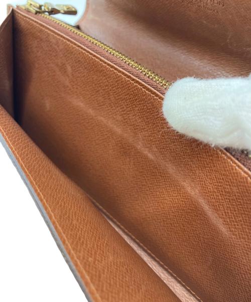 LOUIS VUITTON（ルイ ヴィトン）LOUIS VUITTON (ルイ ヴィトン) 長財布 ブラウンの古着・服飾アイテム