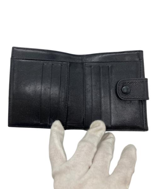 CHANEL（シャネル）CHANEL (シャネル) ココマークWホック財布　キャビアスキン　3つ折り財布 ブラックの古着・服飾アイテム