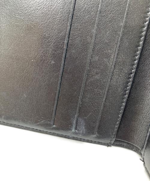 CHANEL（シャネル）CHANEL (シャネル) ココマークWホック財布　キャビアスキン　3つ折り財布 ブラックの古着・服飾アイテム