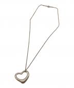 TIFFANY & Co.ティファニー）の古着「オープンハートネックレス」｜シルバー