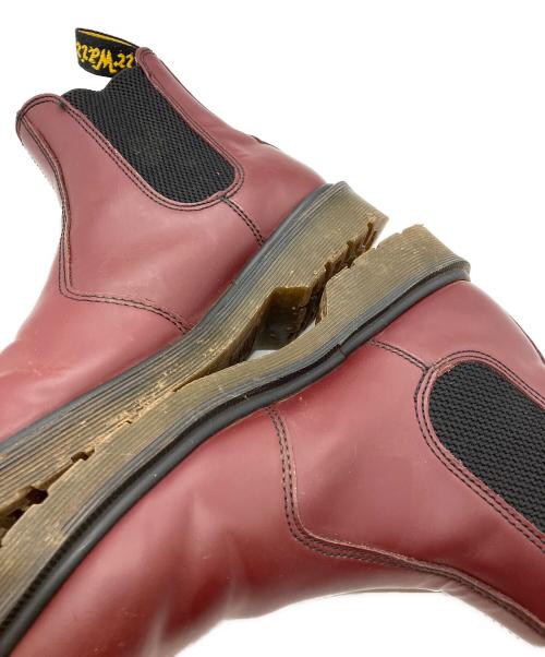 Dr.Martens（ドクターマーチン）Dr.Martens (ドクターマーチン) チェルシーブーツ レッド サイズ:UK 6の古着・服飾アイテム