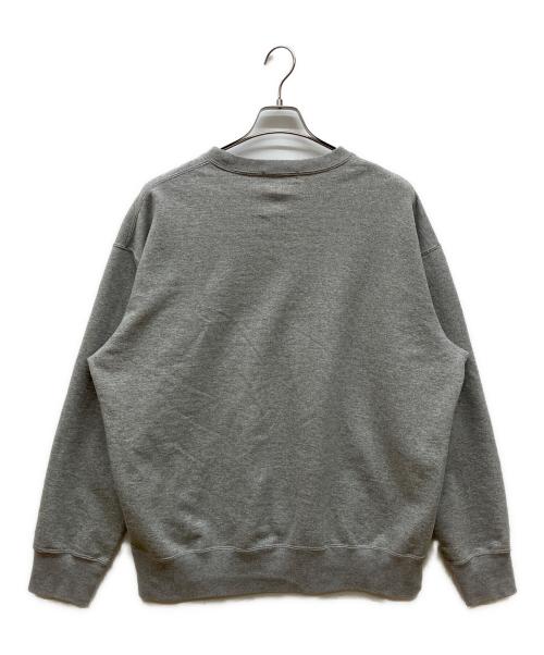 COMME des GARCONS HOMME（コムデギャルソン オム）COMME des GARCONS HOMME (コムデギャルソン オム) 綿裏毛 製品プリントスウェット グレー サイズ:XLの古着・服飾アイテム