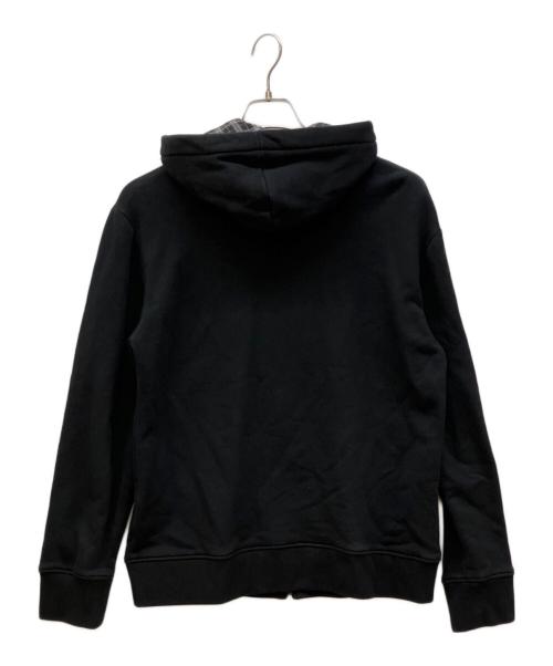 BURBERRY BLACK LABEL（バーバリーブラックレーベル）BURBERRY BLACK LABEL (バーバリーブラックレーベル) ジップパーカー ブラック サイズ:4の古着・服飾アイテム