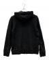 BURBERRY BLACK LABEL (バーバリーブラックレーベル) ジップパーカー ブラック サイズ:4：6000円