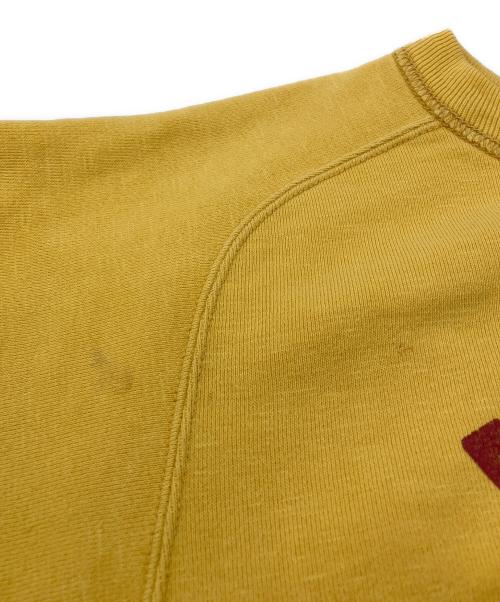 BUZZ RICKSON'S（バズリクソンズ）Buzz Rickson's (バズリクソンズ) プリントスウェット イエロー サイズ:Mの古着・服飾アイテム