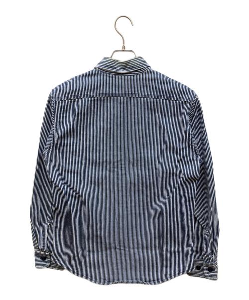 SUGAR CANE（シュガーケーン）SUGAR CANE (シュガーケーン) ヒッコリーストライプシャツ インディゴ サイズ:Mの古着・服飾アイテム