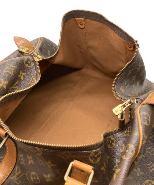 LOUIS VUITTON（ルイ ヴィトン）LOUIS VUITTON (ルイ ヴィトン) モノグラム　キーポル50　トラベルバッグ ブラウンの古着・服飾アイテム