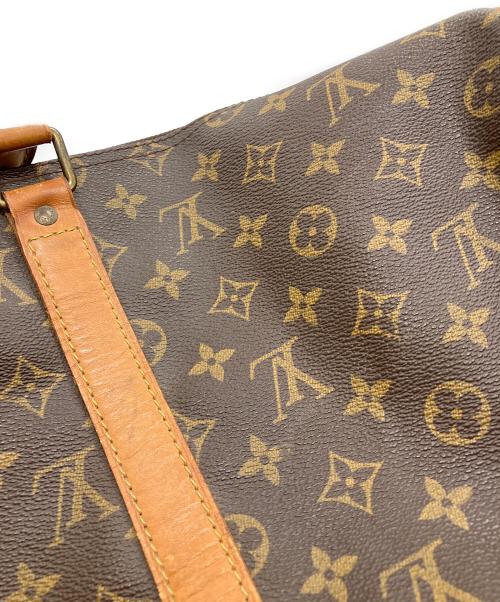 LOUIS VUITTON（ルイ ヴィトン）LOUIS VUITTON (ルイ ヴィトン) モノグラム　キーポル50　トラベルバッグ ブラウンの古着・服飾アイテム