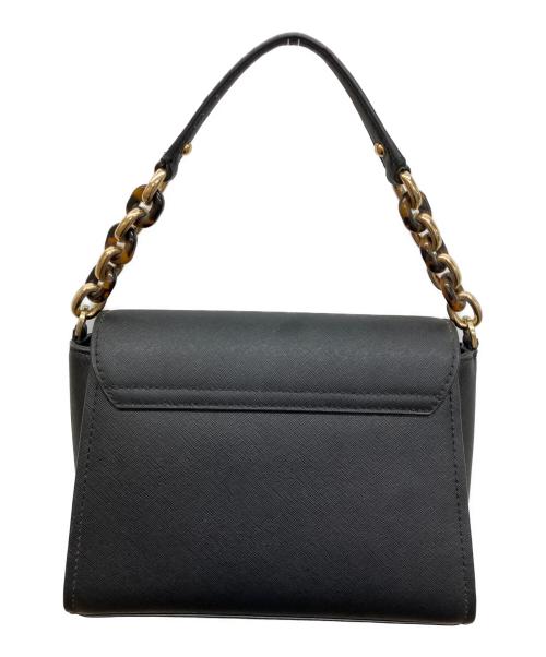 MICHAEL KORS（マイケルコース）MICHAEL KORS (マイケルコース) 2WAYショルダーバッグ ブラックの古着・服飾アイテム