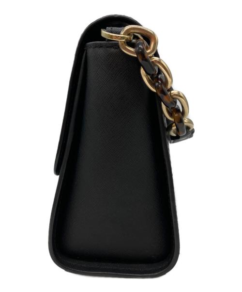 MICHAEL KORS（マイケルコース）MICHAEL KORS (マイケルコース) 2WAYショルダーバッグ ブラックの古着・服飾アイテム