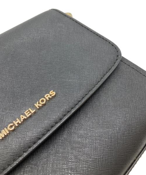 MICHAEL KORS（マイケルコース）MICHAEL KORS (マイケルコース) 2WAYショルダーバッグ ブラックの古着・服飾アイテム