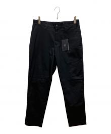 FRED PERRY（フレッドペリー）の古着「Slim Fit Twill Trousers」｜ブラック