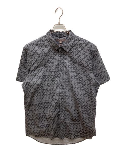 MICHAEL KORS（マイケルコース）MICHAEL KORS (マイケルコース) MKシグネチャー シャツ ブラック サイズ:Lの古着・服飾アイテム