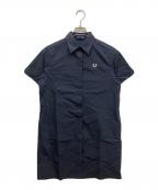 FRED PERRYフレッドペリー）の古着「Shirt Dress」｜ネイビー
