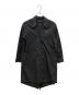 FRED PERRY（フレッドペリー）の古着「Fishtail Hem Shirt Dress」｜ブラック