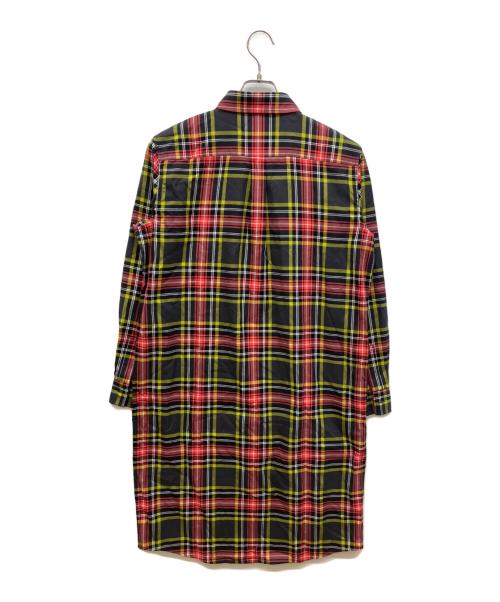 FRED PERRY（フレッドペリー）FRED PERRY (フレッドペリー) Tartan Shirt Dress レッド×ブラック サイズ:36の古着・服飾アイテム