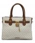 MICHAEL KORS（マイケル・コース）の古着「HAMILTON サッチェル ミディアム」｜アイボリー