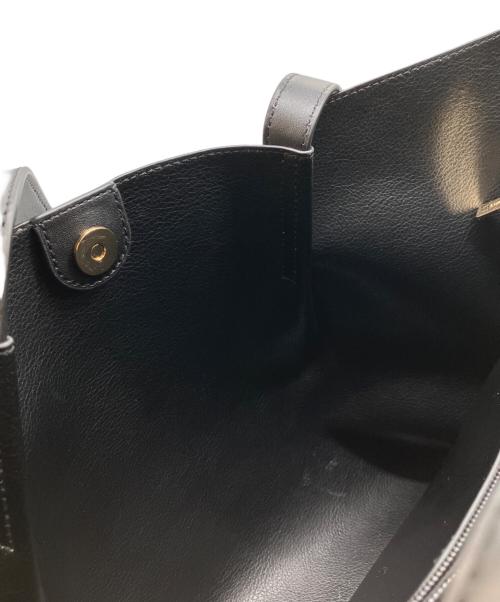 MICHAEL KORS（マイケル・コース）MICHAEL KORS (マイケル・コース) Emilia Large Logo Tote Bag ブラックの古着・服飾アイテム