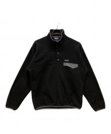 Patagonia（パタゴニア）の古着「ライトウェイト シンチラ スナップT フリースプルオーバー」｜ブラック