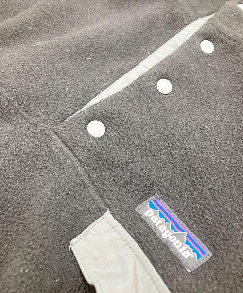 Patagonia（パタゴニア）Patagonia (パタゴニア) ライトウェイト シンチラ スナップT フリースプルオーバー ブラック サイズ:Mの古着・服飾アイテム