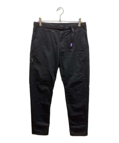 THE NORTHFACE PURPLELABEL（ザ・ノースフェイス パープルレーベル）THE NORTHFACE PURPLELABEL (ザ・ノースフェイス パープルレーベル) ストレッチツイル テーパードパンツ ブラック サイズ:32の古着・服飾アイテム