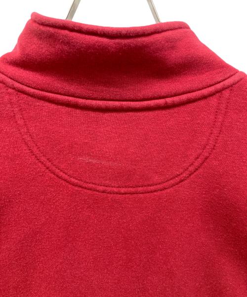 CarHartt（カーハート）CarHartt (カーハート) ハーフジップスウェット レッド サイズ:Lの古着・服飾アイテム