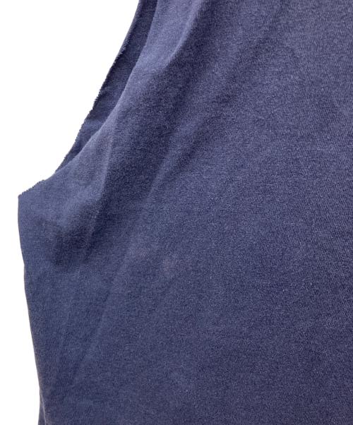 giant（ジャイアント）giant (ジャイアント) 90sノースリーブリンガーTシャツ ネイビー サイズ:Lの古着・服飾アイテム
