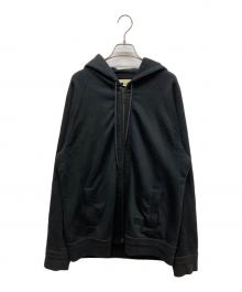 BURBERRY（バーバリー）の古着「ジップパーカー」｜ブラック