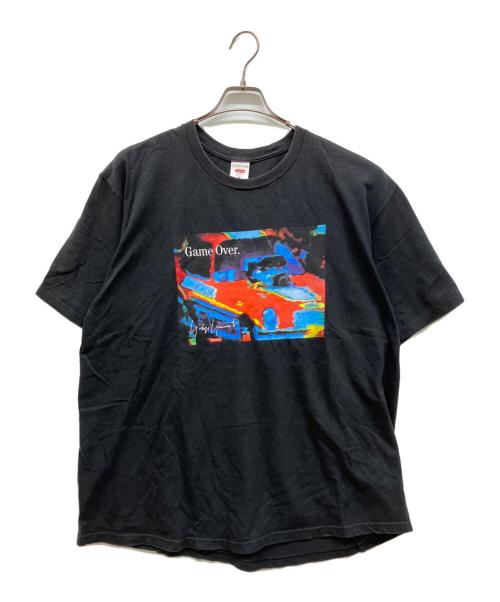 SUPREME（シュプリーム）SUPREME (シュプリーム) YOHJI YAMAMOTO (ヨウジヤマモト) Game Over Tee（ゲーム・オーバー・ティー） ブラック サイズ:XLの古着・服飾アイテム