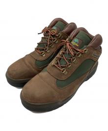 Timberland（ティンバーランド）の古着「フィールドブーツ ファブリック＆レザー ウォータープルーフ」｜ブラウン