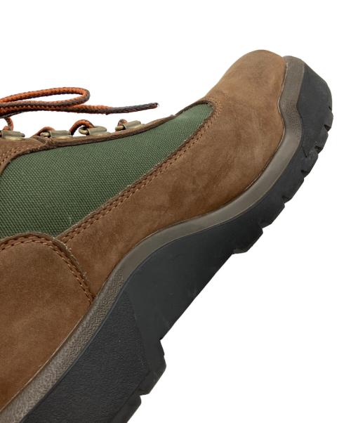 Timberland（ティンバーランド）Timberland (ティンバーランド) フィールドブーツ ファブリック＆レザー ウォータープルーフ ブラウン サイズ:26cmの古着・服飾アイテム