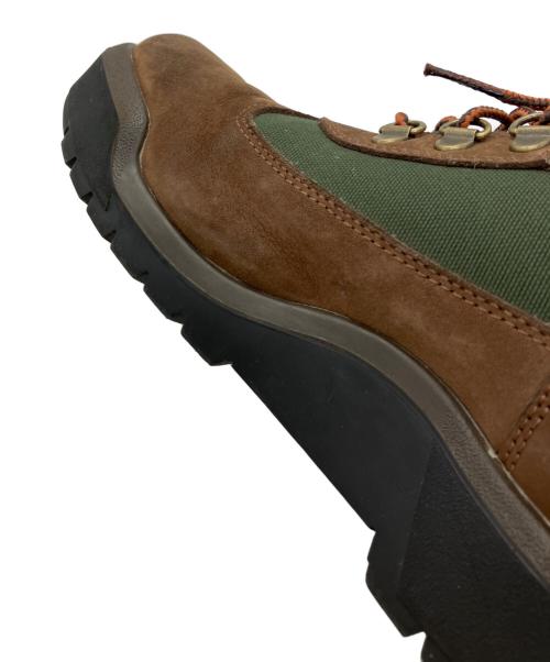 Timberland（ティンバーランド）Timberland (ティンバーランド) フィールドブーツ ファブリック＆レザー ウォータープルーフ ブラウン サイズ:26cmの古着・服飾アイテム