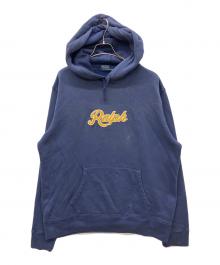 POLO RALPH LAUREN（ポロ・ラルフローレン）の古着「プルオーバーパーカー」｜ネイビー