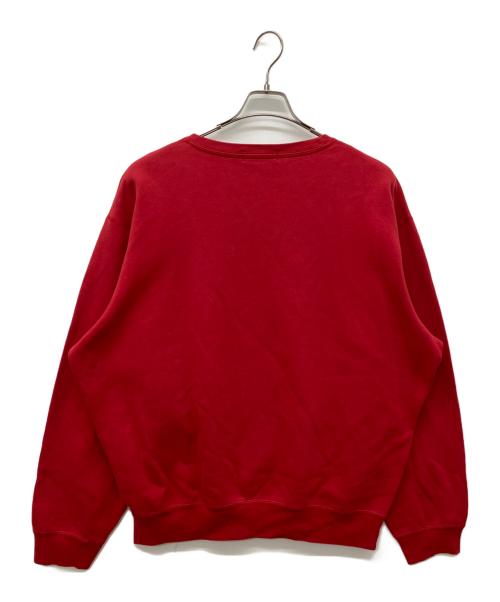 POLO RALPH LAUREN（ポロ・ラルフローレン）POLO RALPH LAUREN (ポロ・ラルフローレン) クルーネックスウェット レッド サイズ:Ｌの古着・服飾アイテム