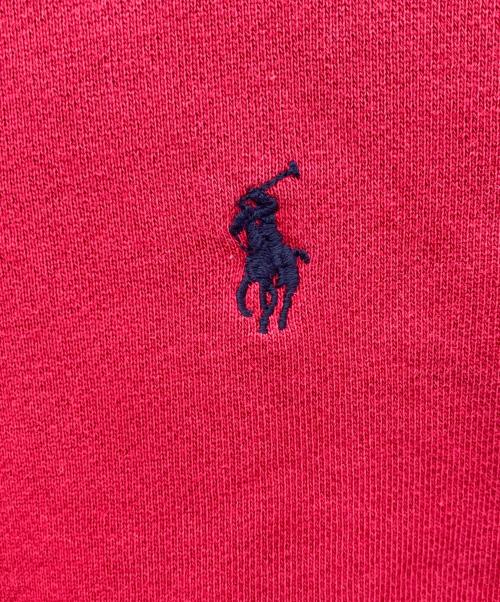 POLO RALPH LAUREN（ポロ・ラルフローレン）POLO RALPH LAUREN (ポロ・ラルフローレン) クルーネックスウェット レッド サイズ:Ｌの古着・服飾アイテム