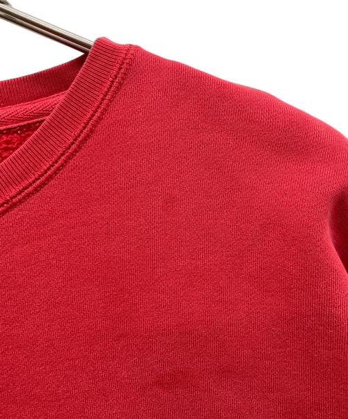 POLO RALPH LAUREN（ポロ・ラルフローレン）POLO RALPH LAUREN (ポロ・ラルフローレン) クルーネックスウェット レッド サイズ:Ｌの古着・服飾アイテム