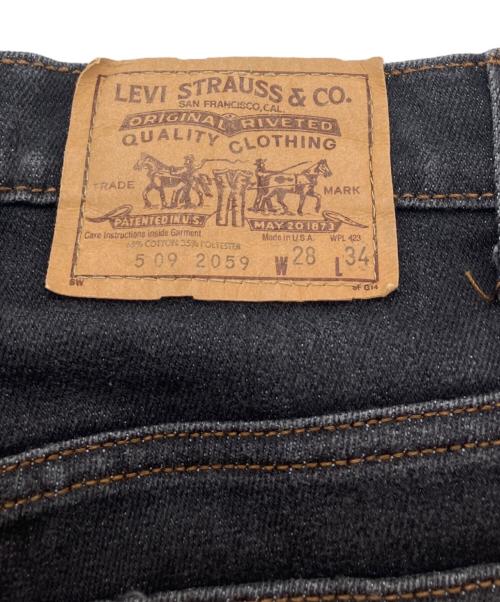 LEVI'S（リーバイス）LEVI'S (リーバイス) デニムパンツ ブラック サイズ:71cm (W28)の古着・服飾アイテム