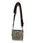 MARC JACOBS (マークジェイコブス) THE SNAPSHOTショルダーバッグ シルバー：10000円